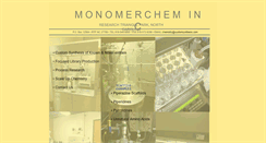 Desktop Screenshot of monomerchem.com